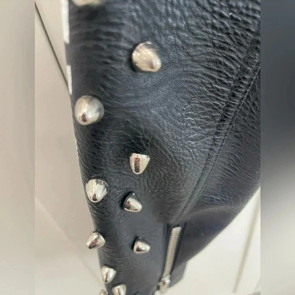 By The Nana Custom Leather Jacket Size Medium - Picture 8 of 9
